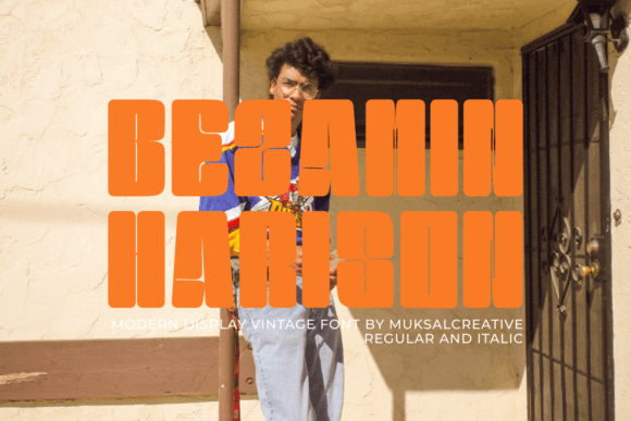 Bezamin Harison: A Versatile Vintage Display Font