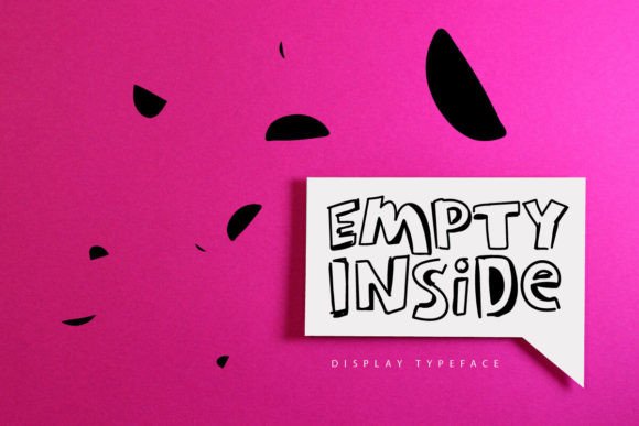 Empty Inside: The Playful Typography Trend Reshaping Modern Brand Identity