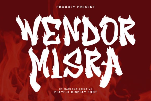 Igniting Your Creative Workflow with the Wendor Misra Fire Display Font