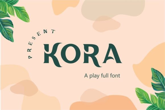 Kora Font: Where Tropical Beauty Meets Broken Accents