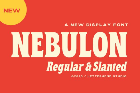 Nebulon: Classic Display Typography for Modern Brands