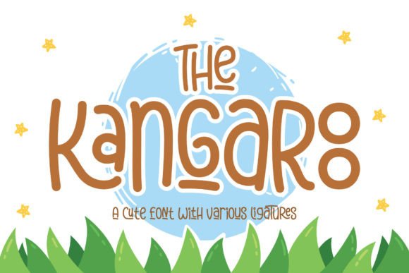 The Kangaroo: A Playful Display Font for Creative Projects