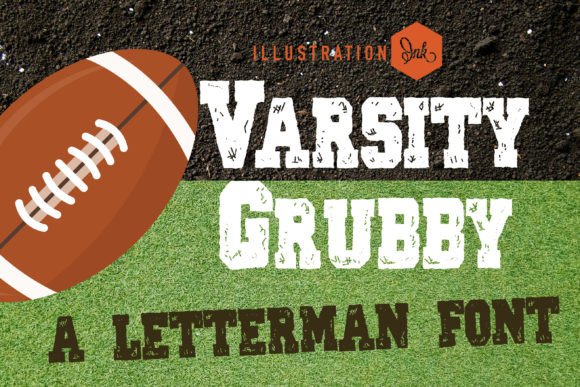 Varsity Grubby: Bold Typography for Modern Brands