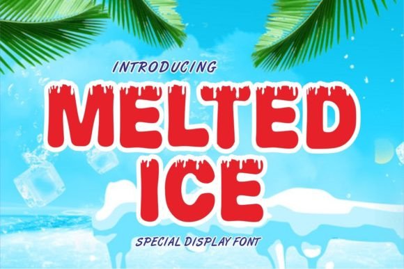 Why Melted Ice Is the Perfect Font for Your Next Beverage Brand